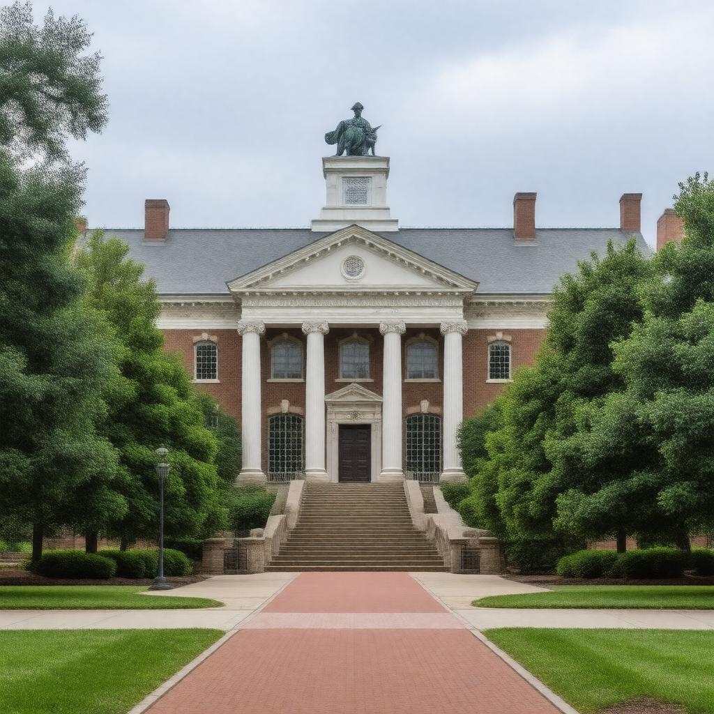 AI-created image of Harris Teachers College