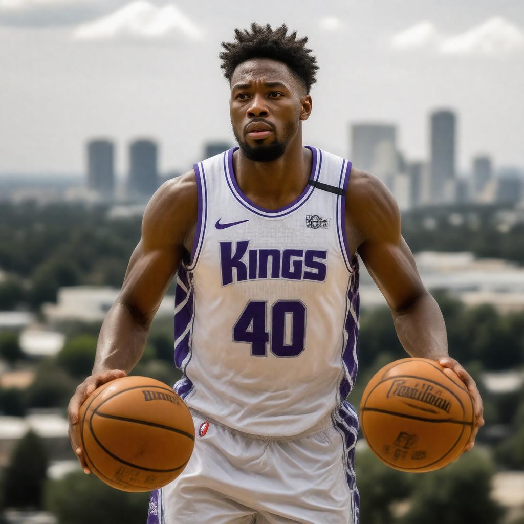 AI-created image of Harrison Barnes