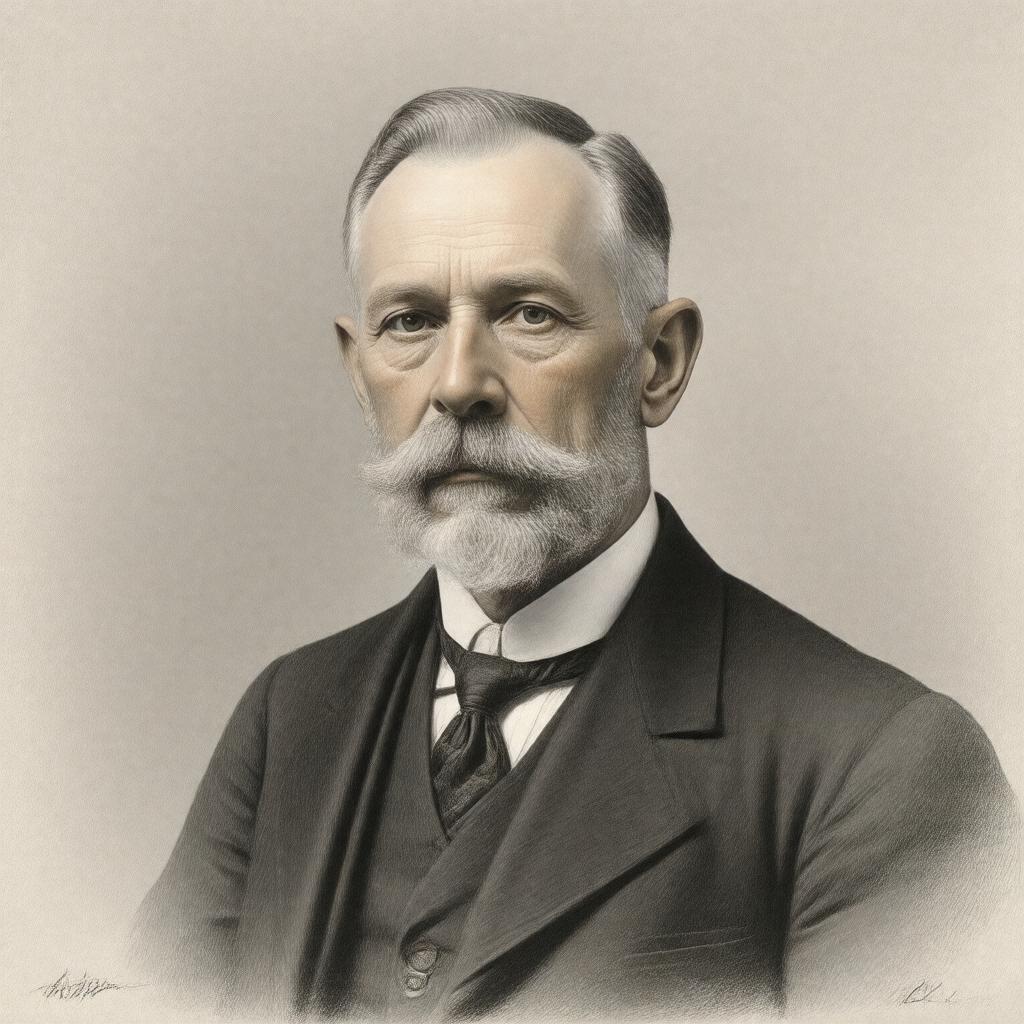 AI-created image of Harrison S. Martland