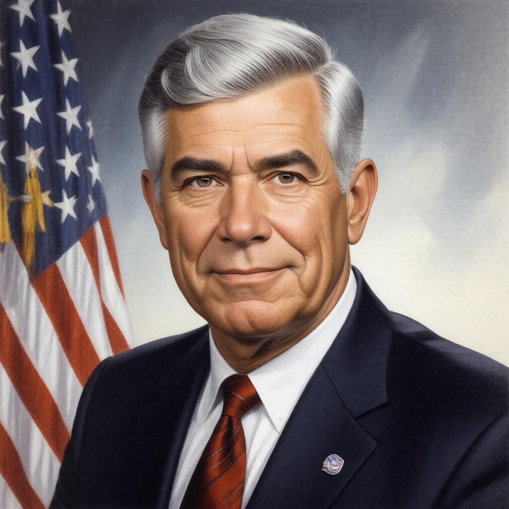 AI-created image of Harrison Schmitt