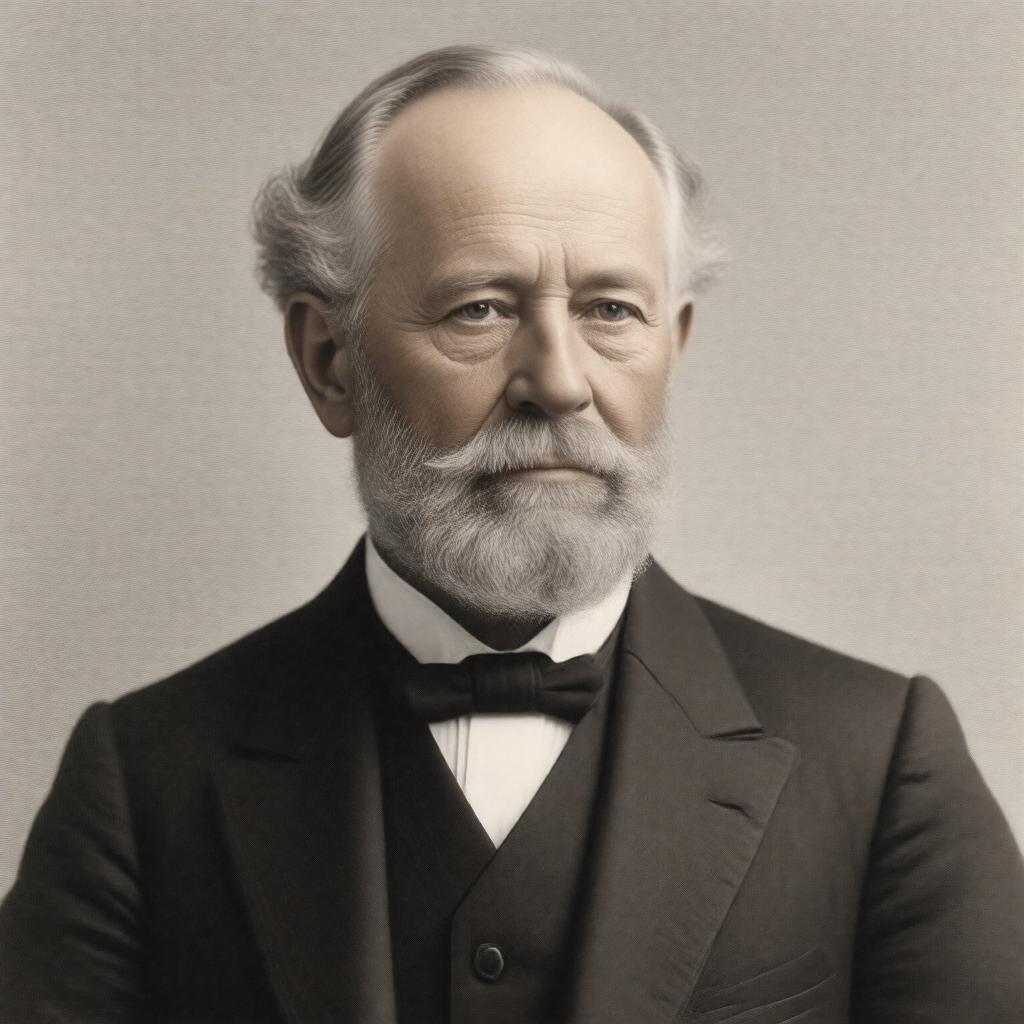 Click to view larger image AI-created image of Harrison W. Wright