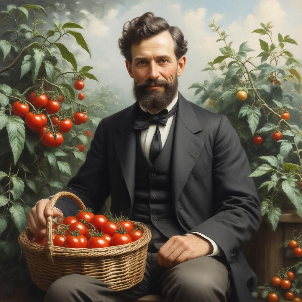 AI-created image of Harrison Woodhull Crosby