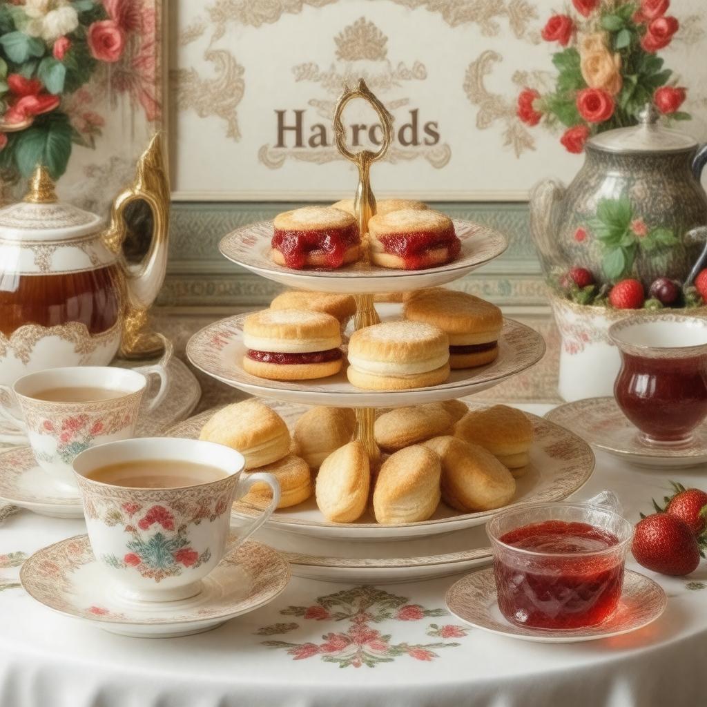 Click to view larger image AI-created image of Harrods Heritage Collection