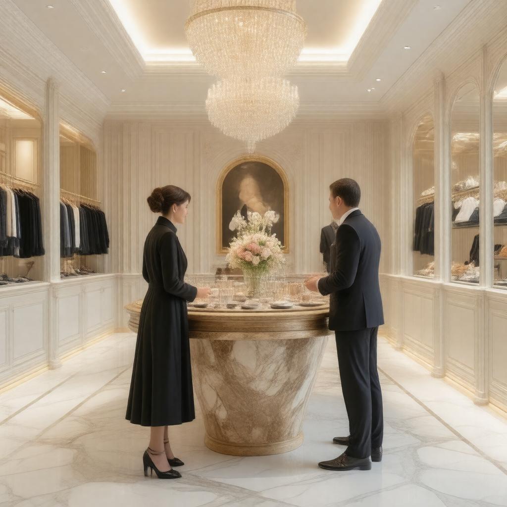 Click to view larger image AI-created image of Harrods Personal Shopping