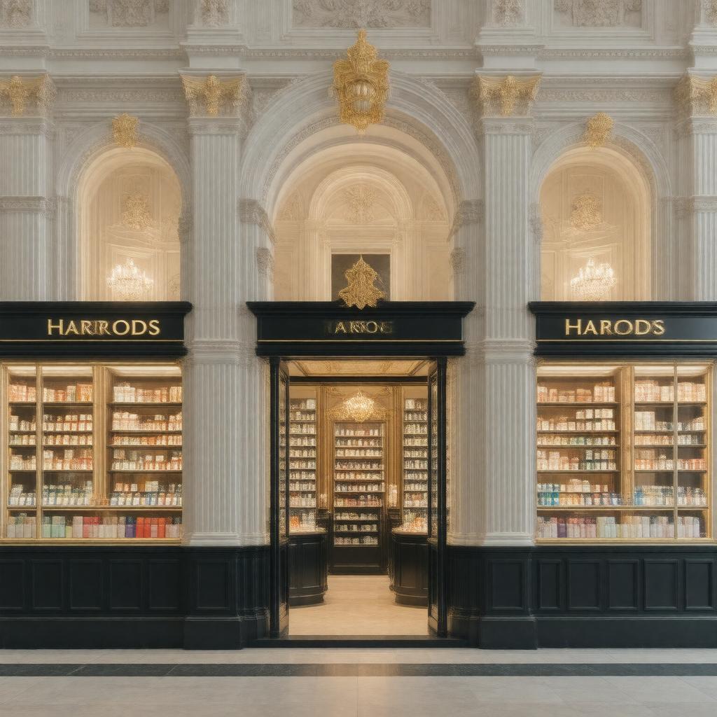 AI-created image of Harrods Pharmacy