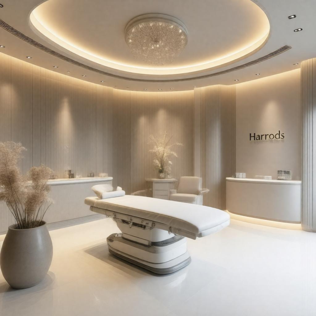 AI-created image of Harrods Wellness Clinic