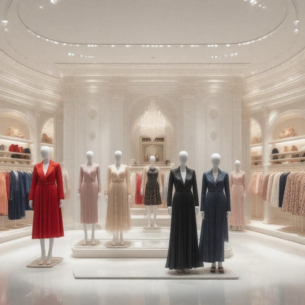 AI-created image of Harrods Womenswear