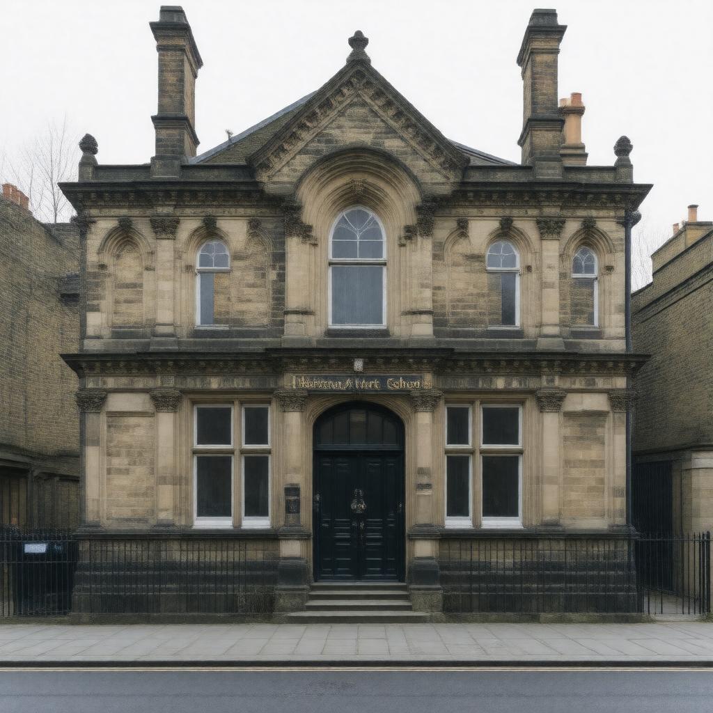 AI-created image of Harrow Art School