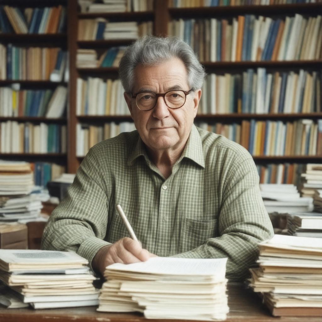Click to view larger image AI-created image of Harry Chomsky