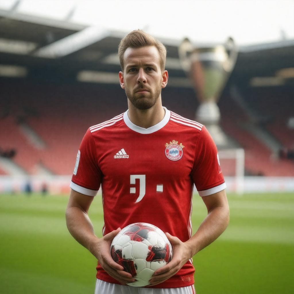 AI-created image of Harry Edward Kane