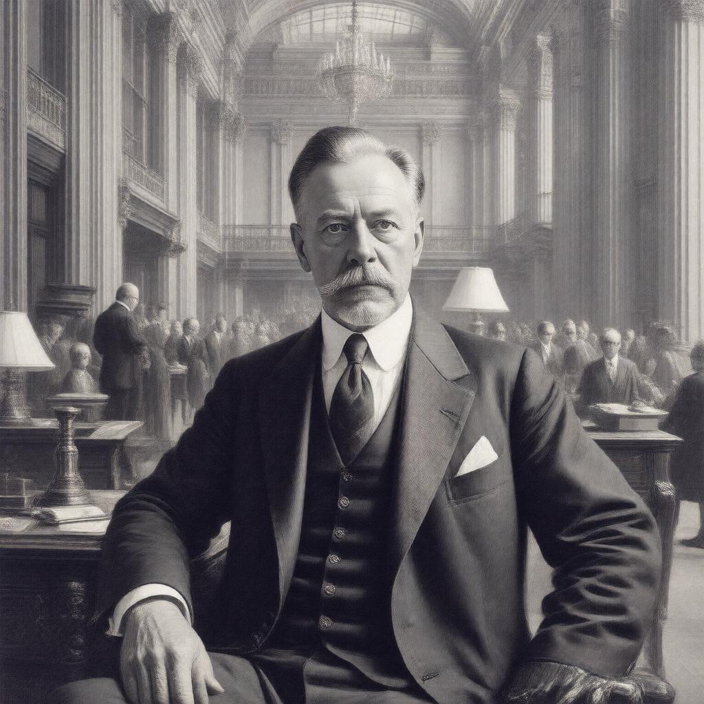 AI-created image of Harry Gordon Selfridge