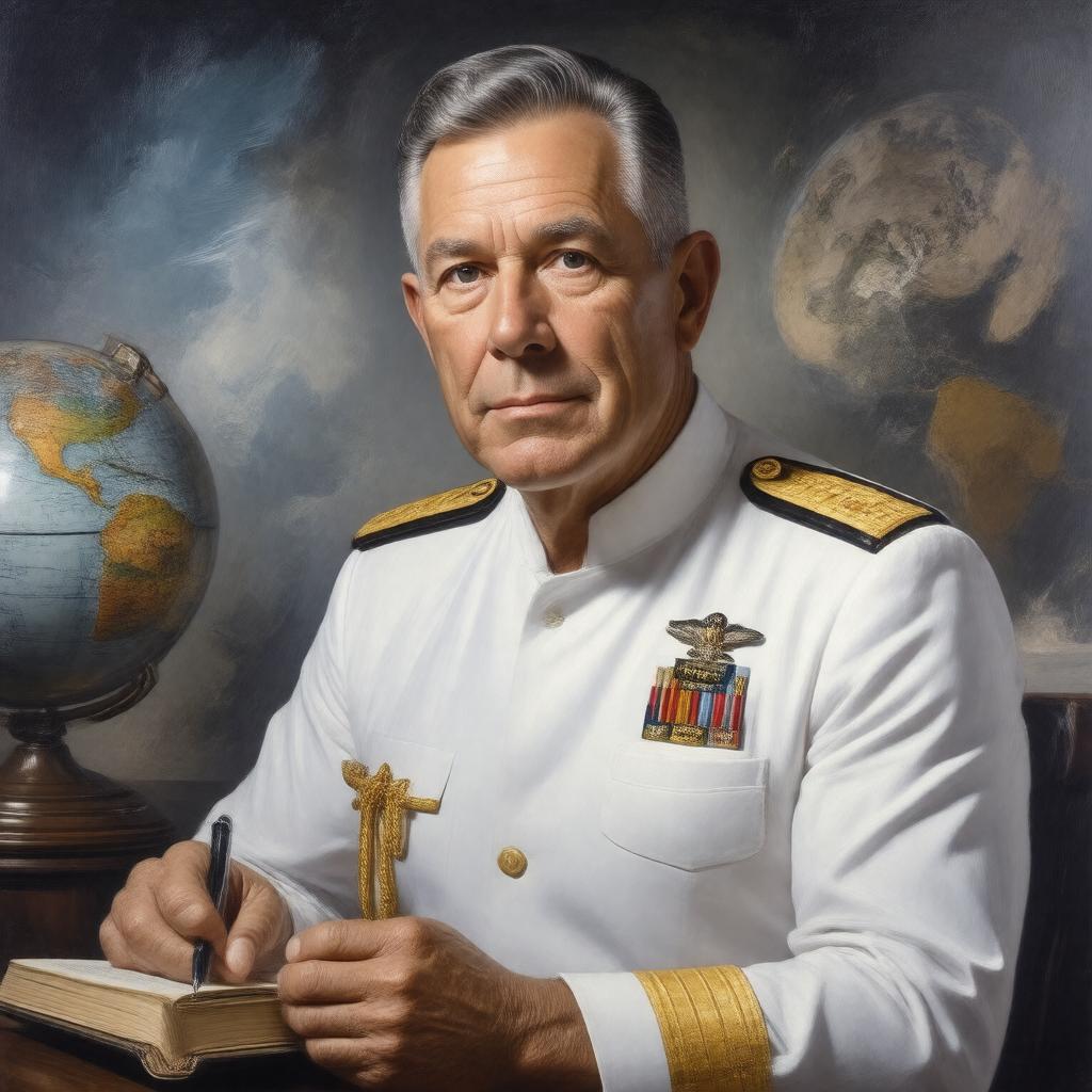 AI-created image of Harry Hess