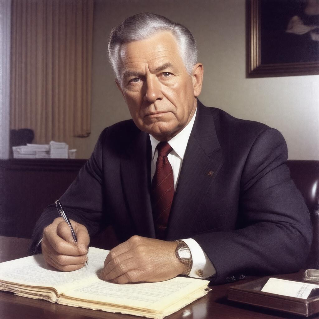 AI-created image of Harry Hopkins