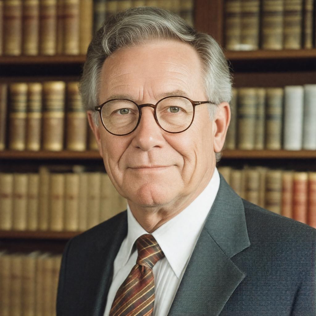 AI-created image of Harry Lewis