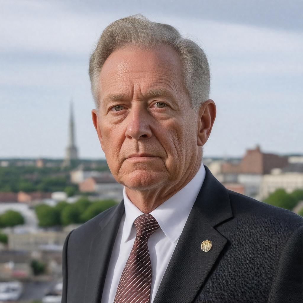 AI-created image of Harry Rilling