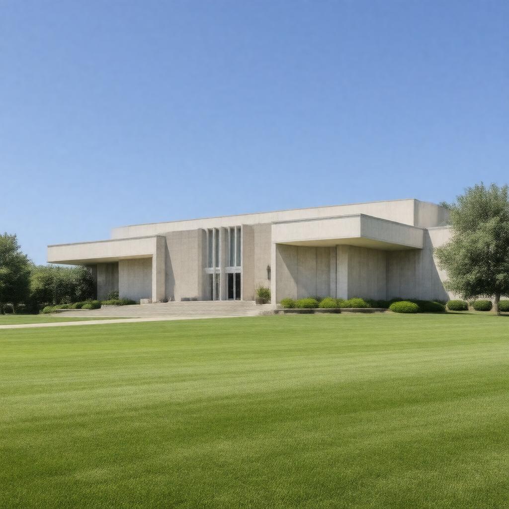 AI-created image of Harry S. Truman Presidential Library