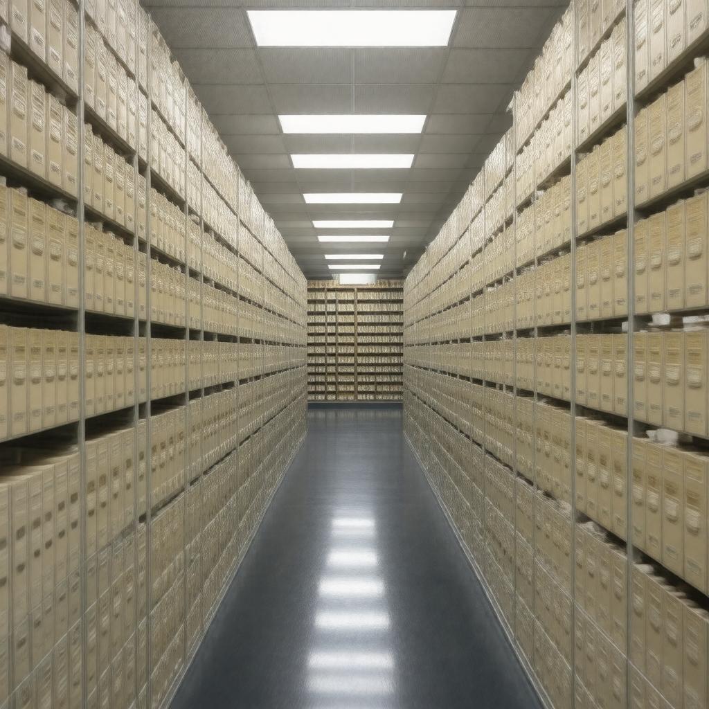 Click to view larger image AI-created image of Harry S. Truman's presidential papers