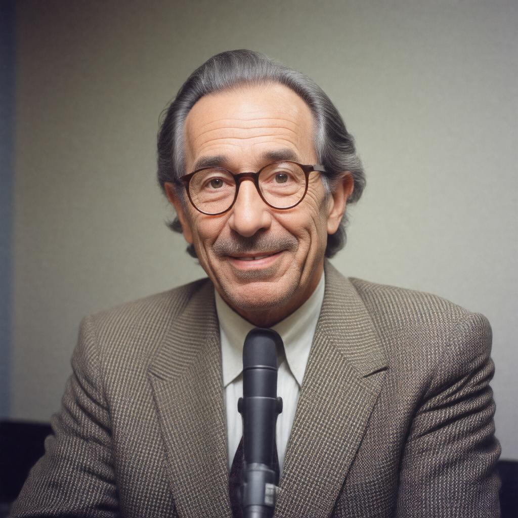 AI-created image of Harry Shearer