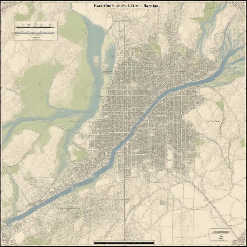 AI-created image of Hartford-West Hartford-East Hartford MSA