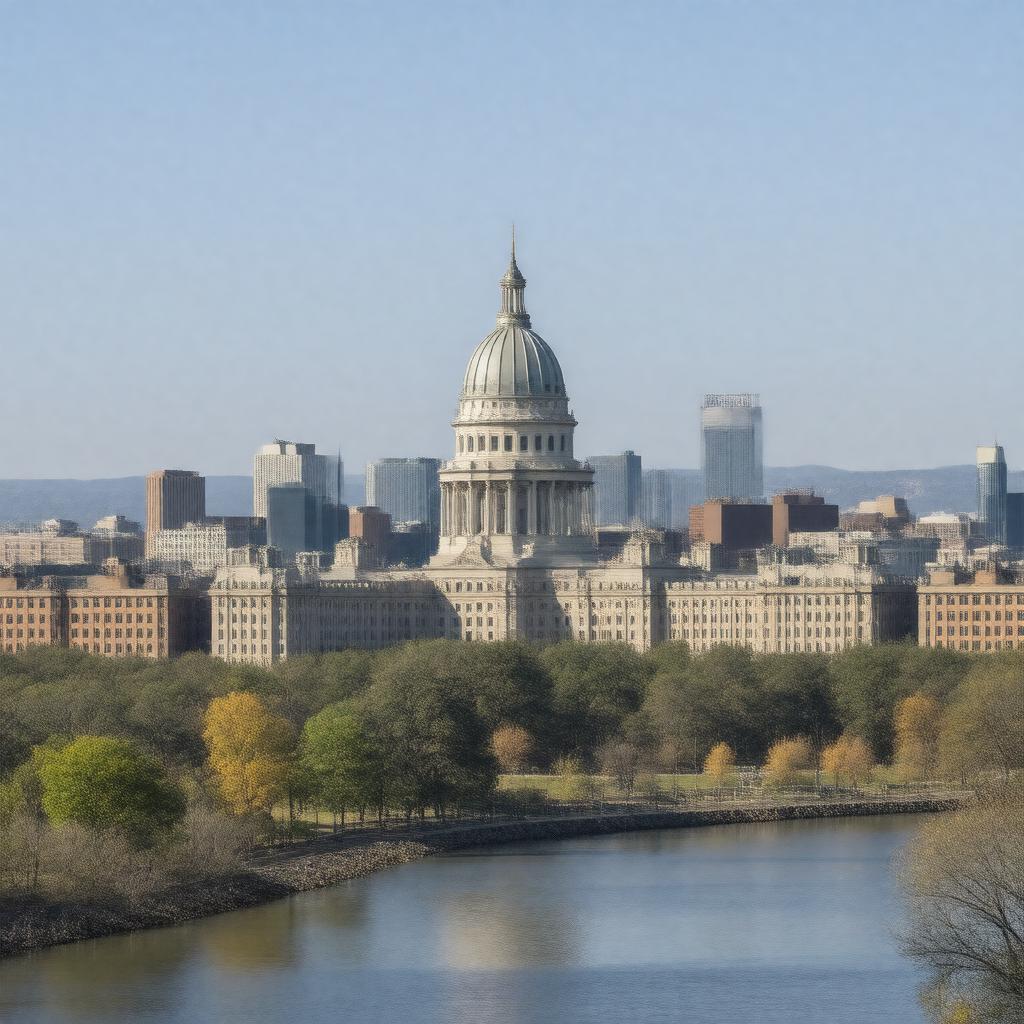 AI-created image of Hartford, Connecticut