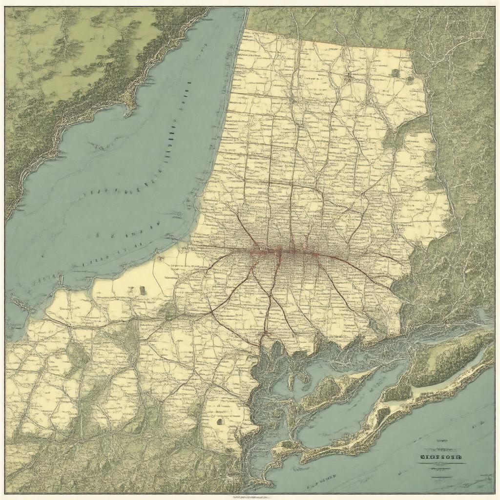 AI-created image of Hartford County