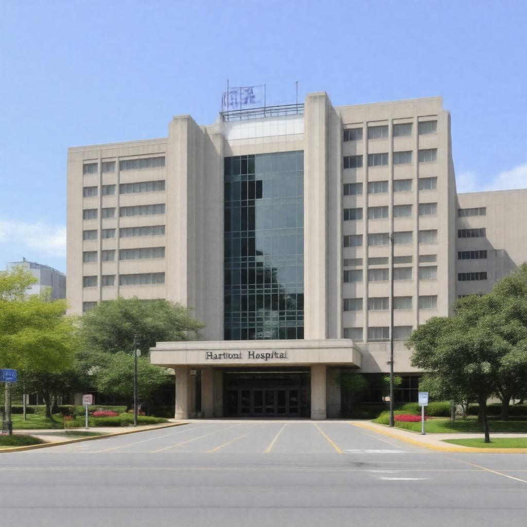 AI-created image of Hartford Hospital