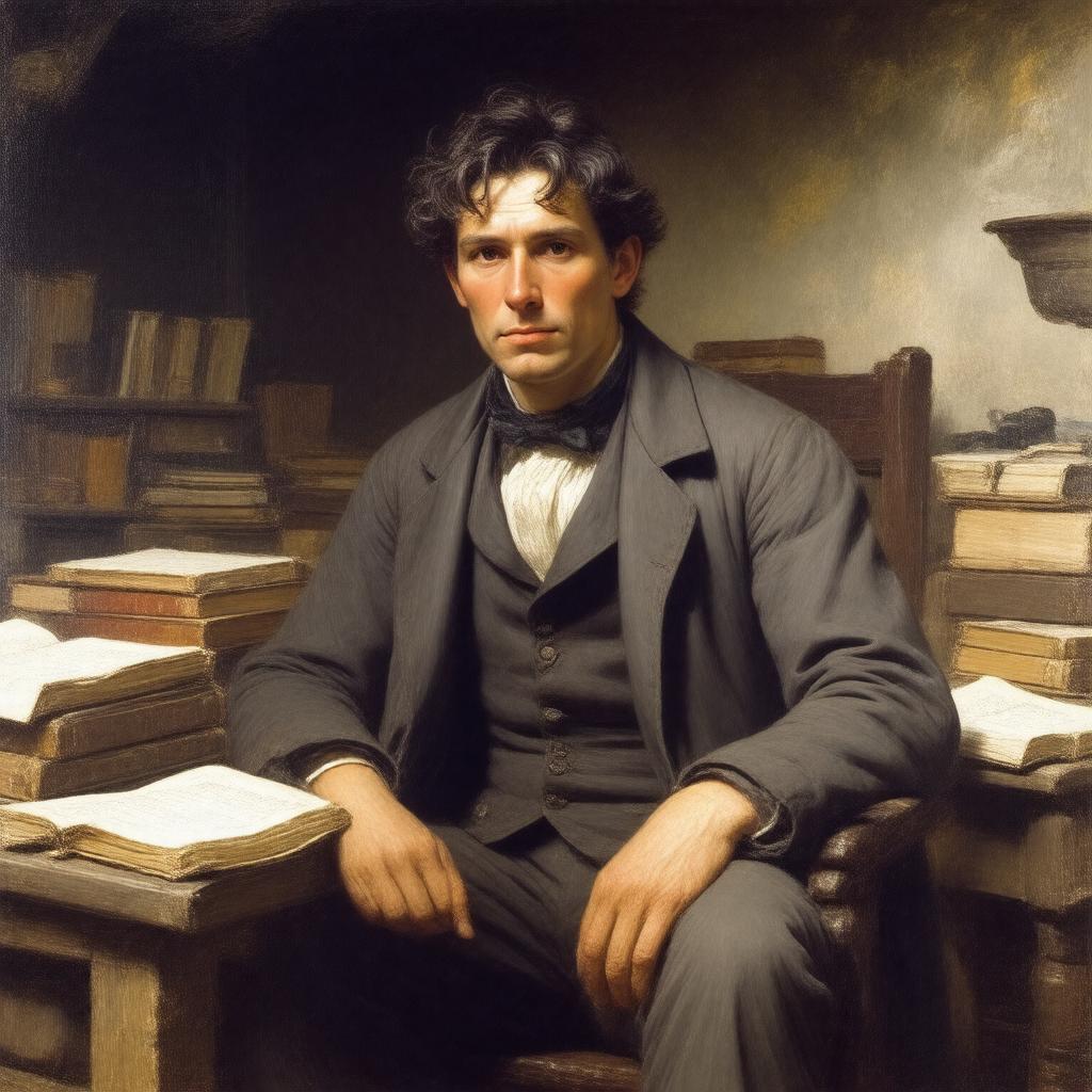 AI-created image of Hartley Coleridge
