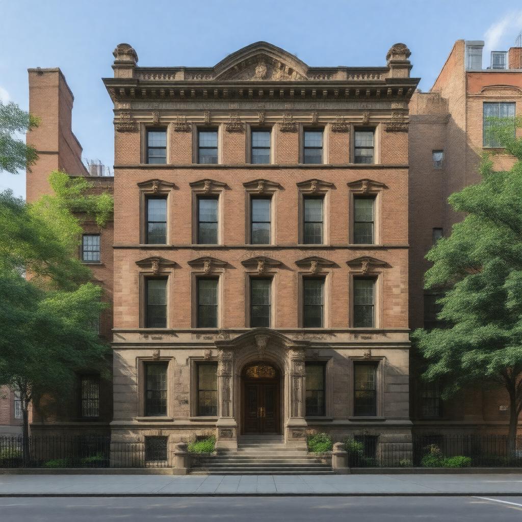 AI-created image of Hartley Hall