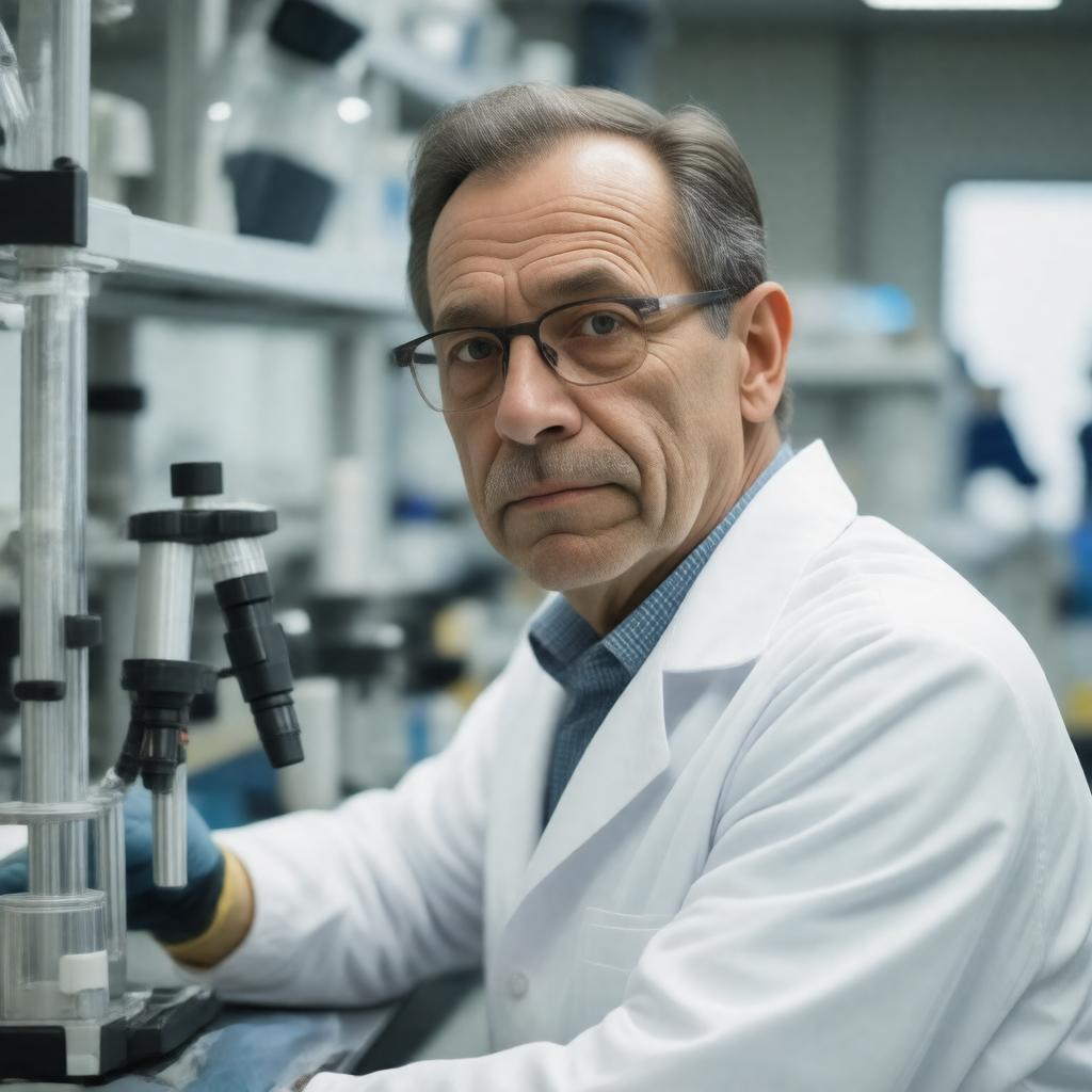 AI-created image of Hartmut Michel