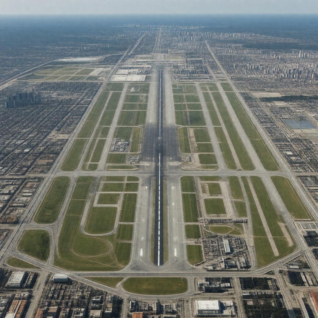 AI-created image of Hartsfield–Jackson Atlanta International Airport