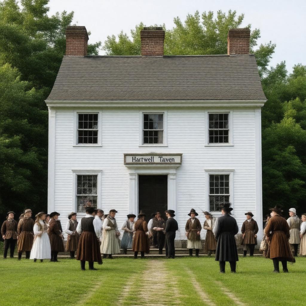 AI-created image of Hartwell Tavern
