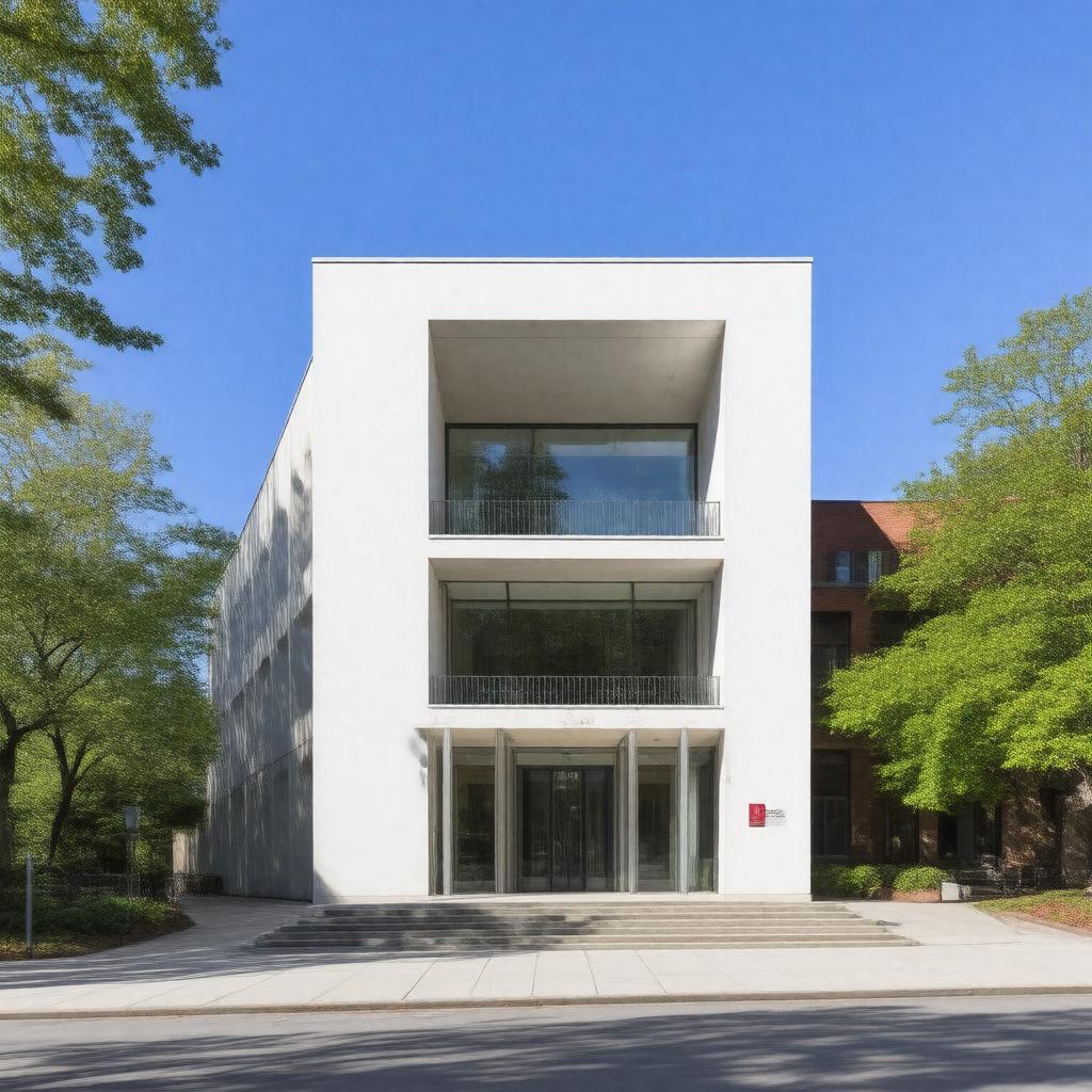 AI-created image of Harvard Art Museums