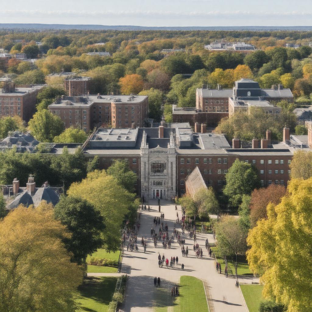 AI-created image of Harvard Extension School