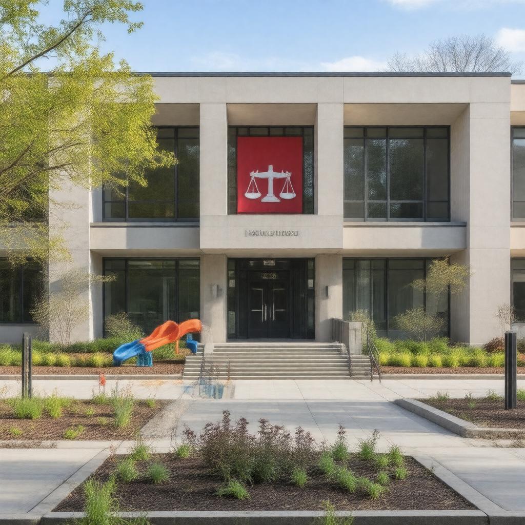 AI-created image of Harvard Law School Child Advocacy Program