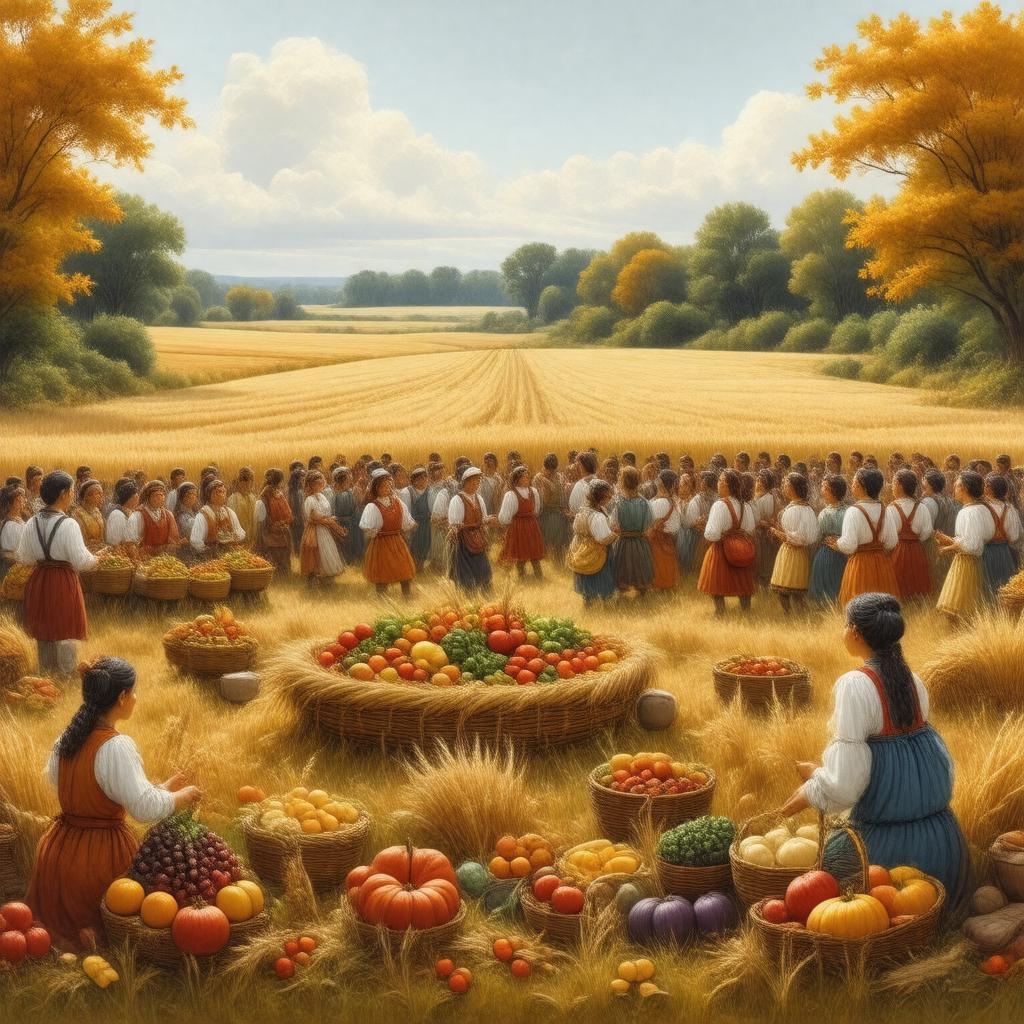 AI-created image of Harvest Festival