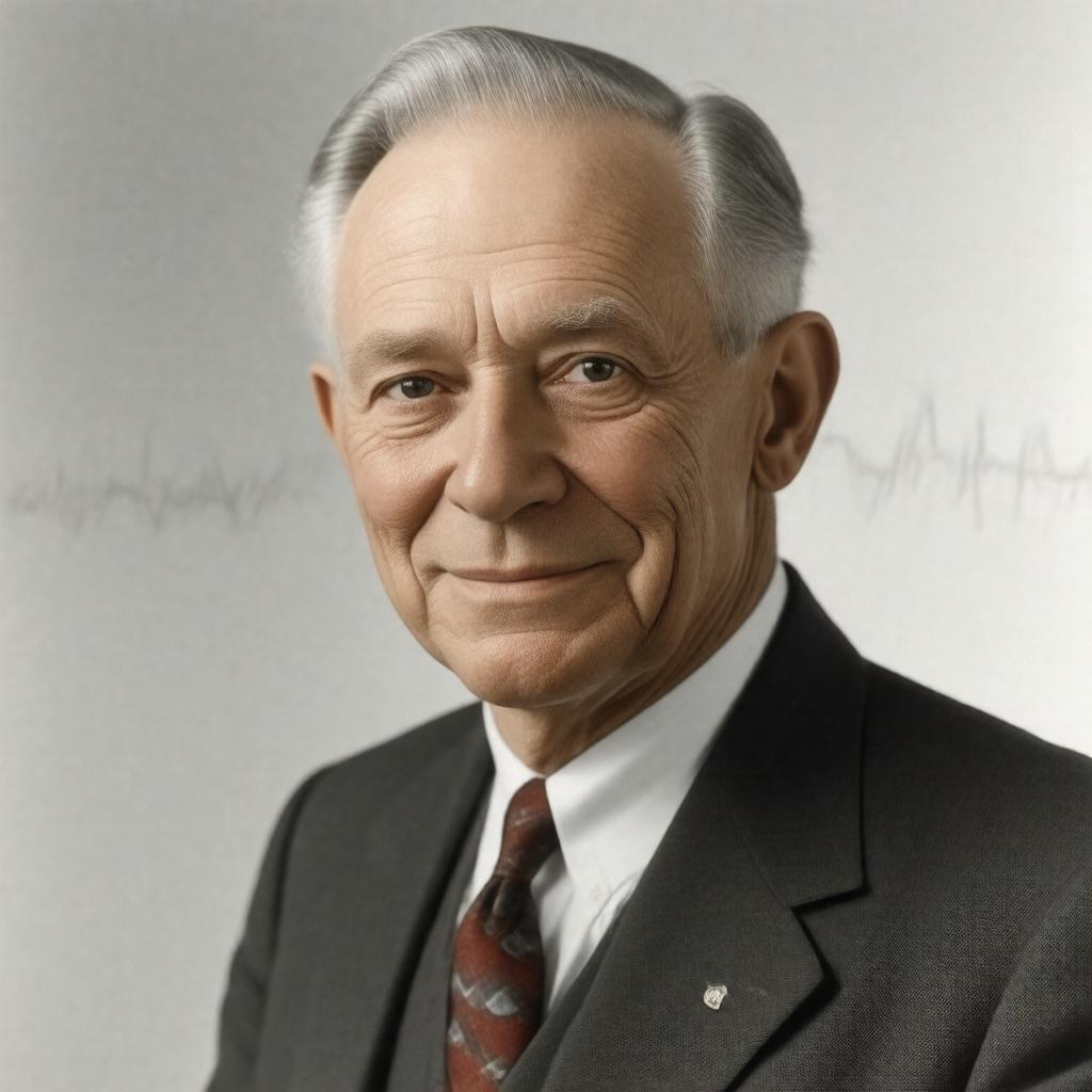 AI-created image of Harvey Fletcher