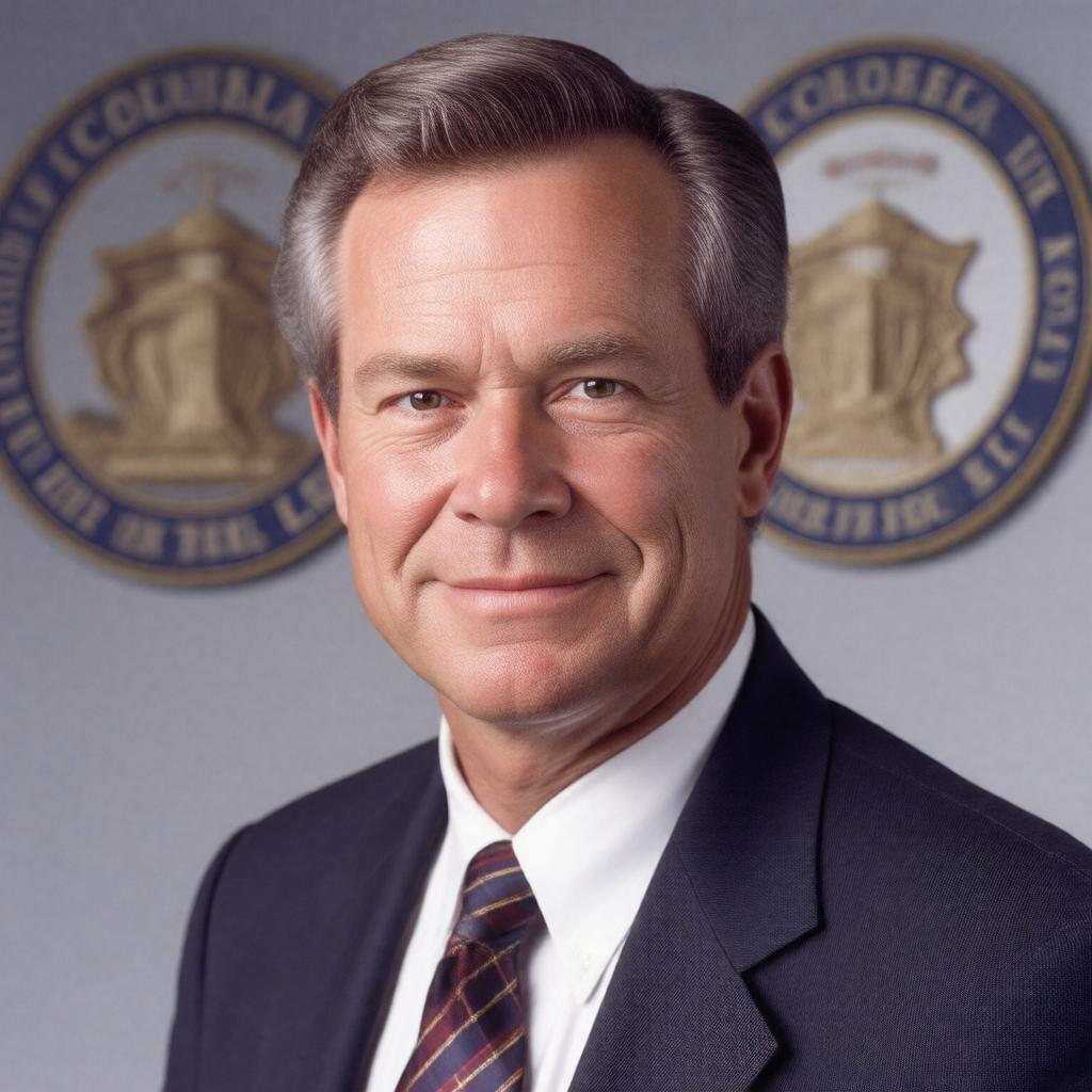 AI-created image of Harvey Goldschmid