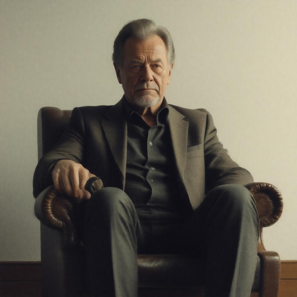 AI-created image of Harvey Keitel