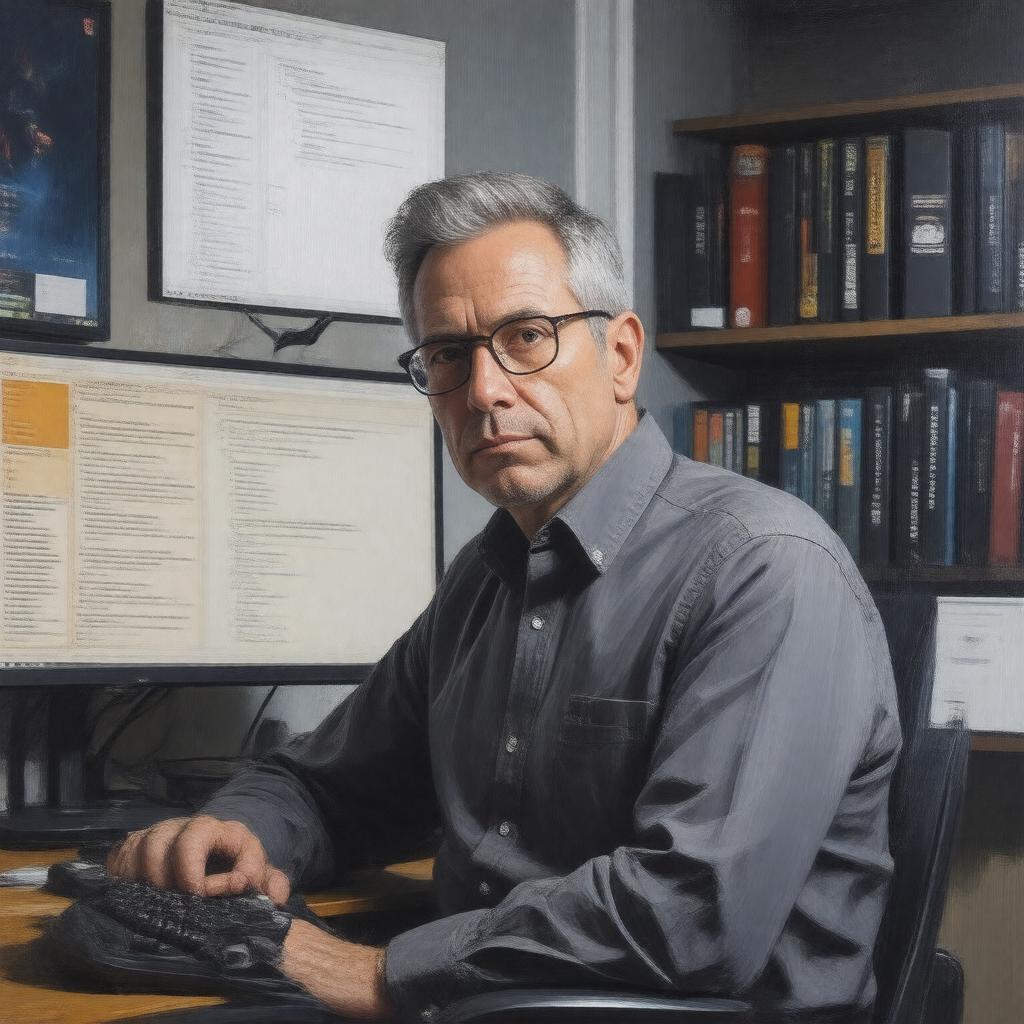 AI-created image of Harvey Smith