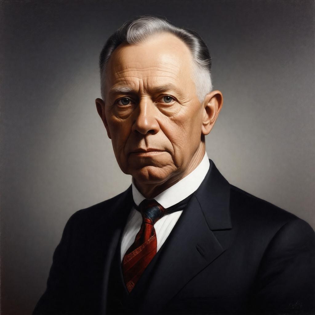 AI-created image of Harvey Washington Wiley