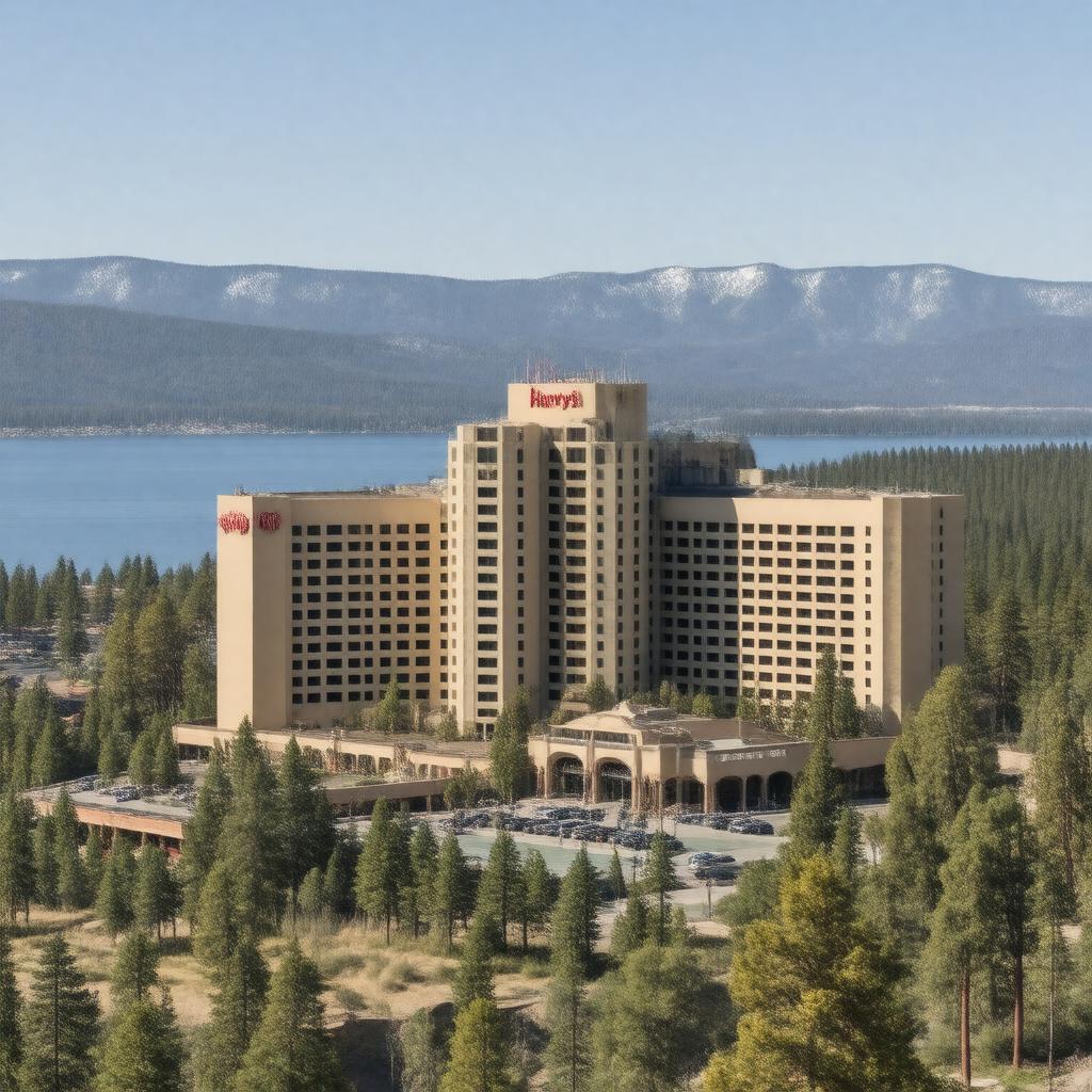 AI-created image of Harveys Lake Tahoe
