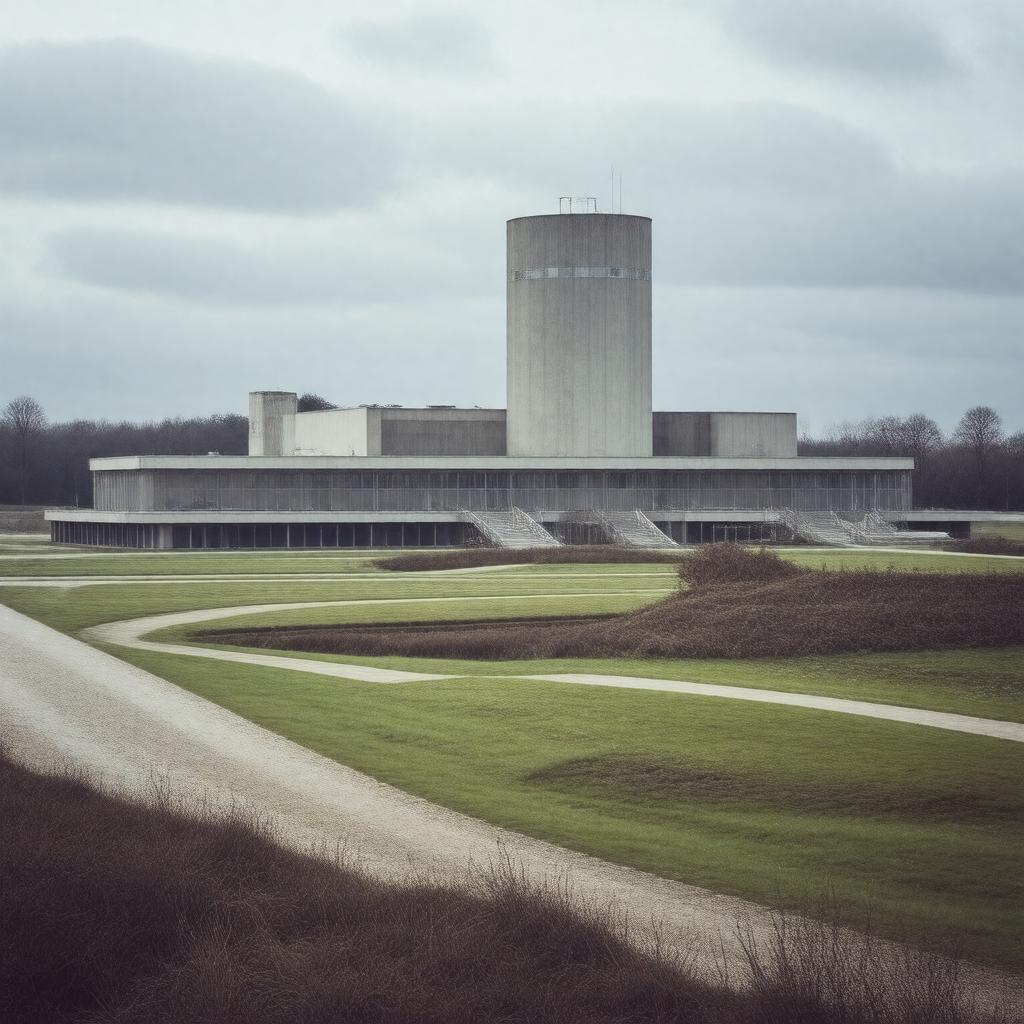 Click to view larger image AI-created image of Harwell Laboratory