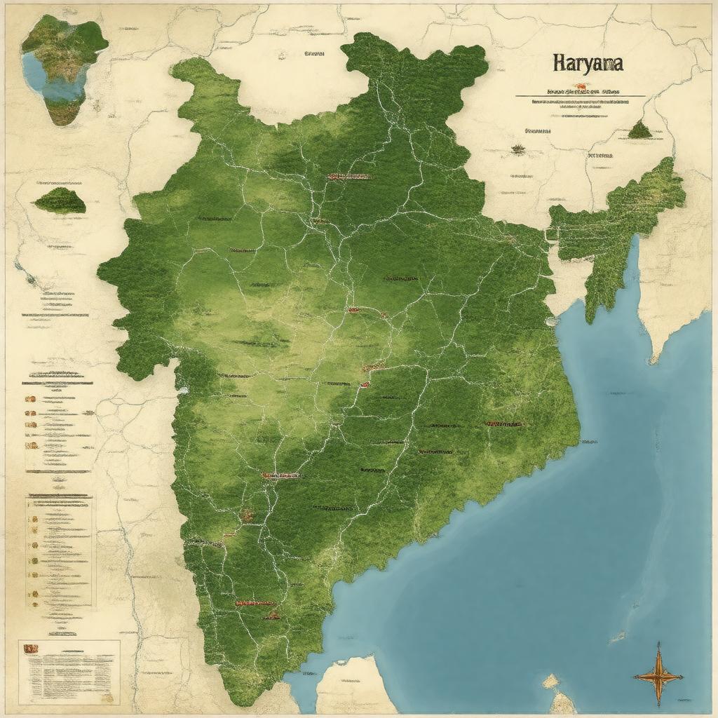 AI-created image of Haryana
