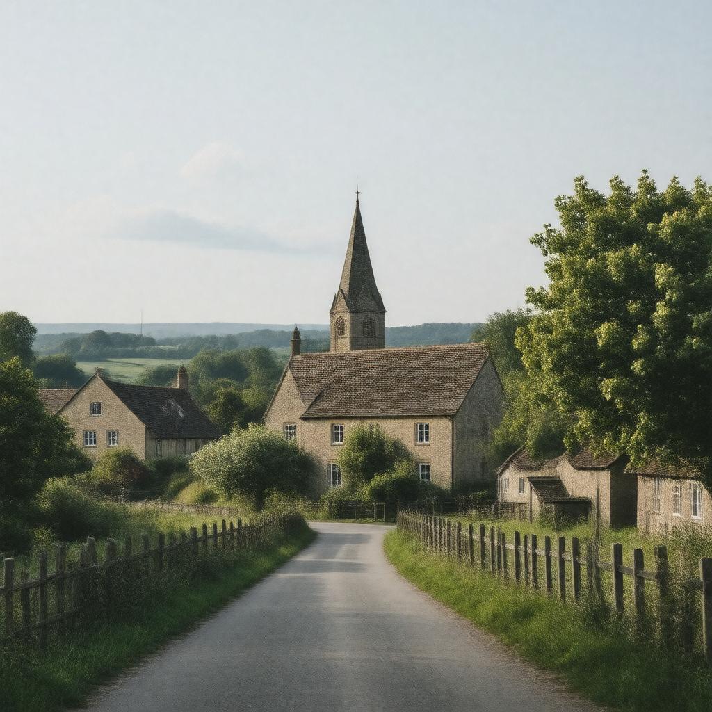 AI-created image of Haslingfield