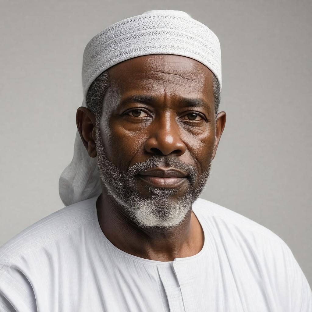 AI-created image of Hassan Farah