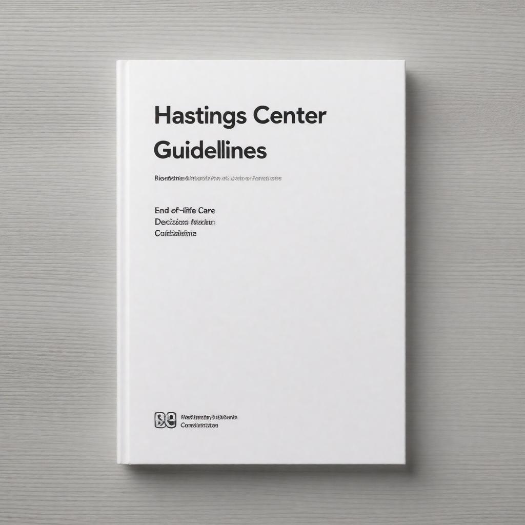 Click to view larger image AI-created image of Hastings Center Guidelines