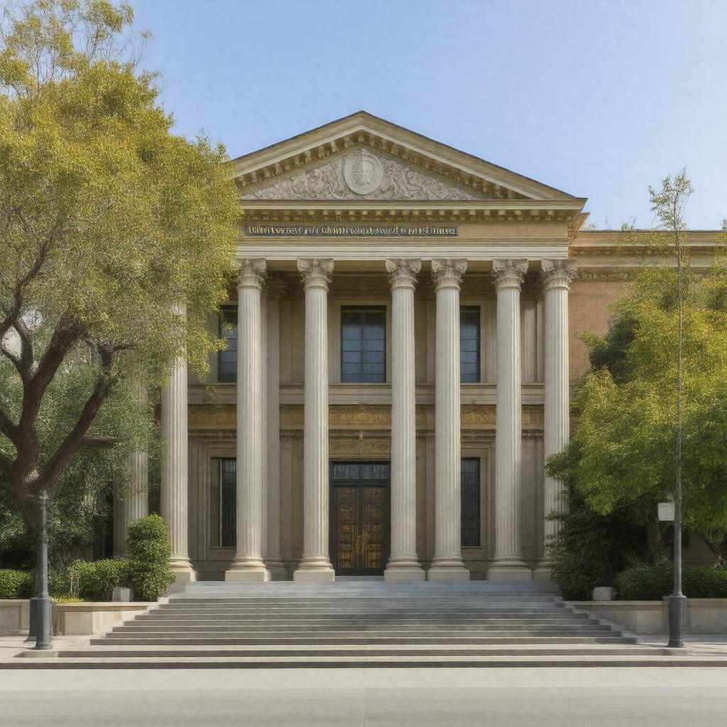 AI-created image of Hastings College of the Law