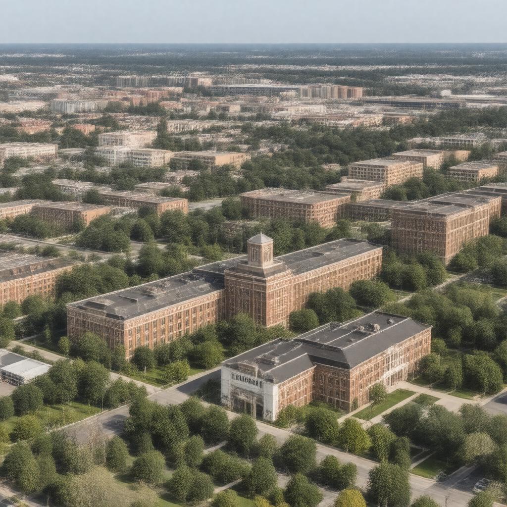 AI-created image of Hastings College