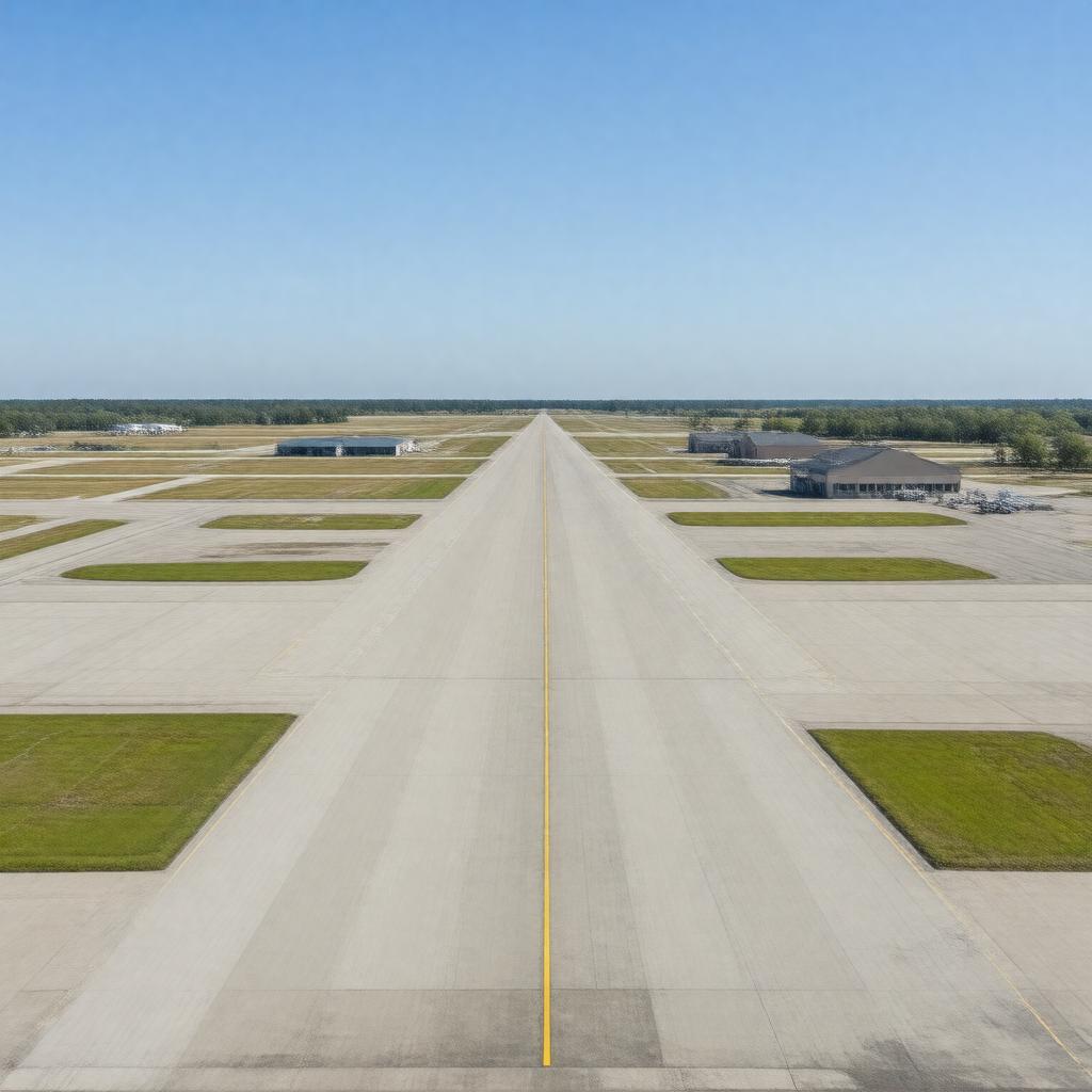 AI-created image of Hastings Municipal Airport