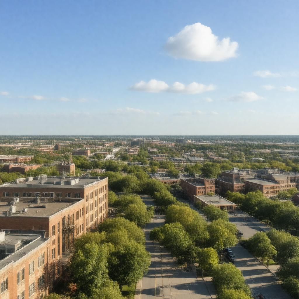AI-created image of Hastings, Nebraska, USA